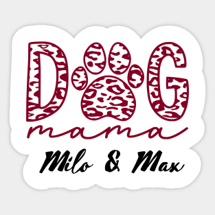 Dog Mama Sticker